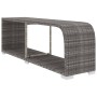 Set de muebles de jardín 11 pzas y cojines ratán sintético gris by , Garden sets - Ref: Foro24-46828, Price: 1,00 €, Discount: %
