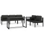 Set muebles de jardín 6 pzas y cojines aluminio gris antracita de , Conjuntos de jardín - Ref: Foro24-49235, Precio: 1,00 €