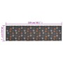 Alfombra de cocina lavable terciopelo dibujo de patas 45x150 cm von , Fußmatten - Ref: Foro24-136573, Preis: 27,53 €, Rabatt: %