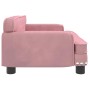 Cama para perros de terciopelo rosa 70x45x30 cm von , Betten für Hunde - Ref: Foro24-171885, Preis: 72,41 €, Rabatt: %