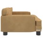 Cama para perros de terciopelo marrón 70x45x30 cm von , Betten für Hunde - Ref: Foro24-171887, Preis: 88,32 €, Rabatt: %