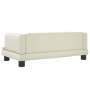 Cama para perros de cuero sintético crema 80x45x30 cm von , Betten für Hunde - Ref: Foro24-171902, Preis: 69,70 €, Rabatt: %