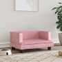 Cama para perros de terciopelo rosa 60x40x30 cm von , Betten für Hunde - Ref: Foro24-171909, Preis: 58,88 €, Rabatt: %