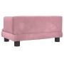Cama para perros de terciopelo rosa 60x40x30 cm von , Betten für Hunde - Ref: Foro24-171909, Preis: 58,88 €, Rabatt: %