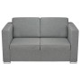 Conjunto de sofás 2 unidades tela gris claro von , Sofas - Ref: Foro24-274212, Preis: 743,21 €, Rabatt: %