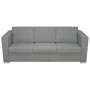 Conjunto de sofás 2 unidades tela gris claro von , Sofas - Ref: Foro24-274212, Preis: 743,21 €, Rabatt: %