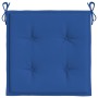 Cojines de silla de jardín 4 uds tela Oxford azul 50x50x3 cm by , Cushions for chairs and sofas - Ref: Foro24-314060, Price: ...