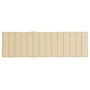 Cojín de tumbona de tela Oxford beige 200x70x3 cm von , Kissen für Stühle und Sofas - Ref: Foro24-314221, Preis: 49,15 €, Rab...