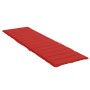 Cojín de tumbona de tela Oxford rojo 200x60x3 cm by , Cushions for chairs and sofas - Ref: Foro24-314209, Price: 45,73 €, Dis...