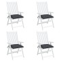 Cojines sillas de jardín 4 uds tela Oxford antracita 50x50x7 cm von , Kissen für Stühle und Sofas - Ref: Foro24-314897, Preis...