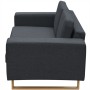 Sofá de 2 plazas tela gris oscuro von , Sofas - Ref: Foro24-243186, Preis: 444,38 €, Rabatt: %