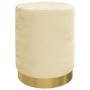 Taburete con almacenaje redondo terciopelo melocotón von , Klapphocker und Stühle - Ref: Foro24-340287, Preis: 46,49 €, Rabat...
