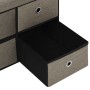 Banco de almacenaje plegable lino sintético taupé 76x38x38 cm von , Bänke für Hallen und Lager - Ref: Foro24-338817, Preis: 7...
