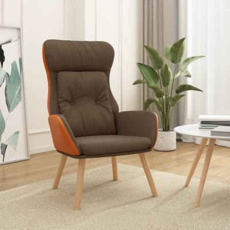 Sillón de relax de tela y PVC marrón von , Sessel - Ref: Foro24-341304, Preis: 104,98 €, Rabatt: %