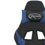 Silla gaming de masaje cuero sintético negro y azul von , Gaming-Stühle - Ref: Foro24-345445, Preis: 116,35 €, Rabatt: %