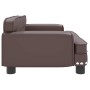 Cama para perros de cuero sintético marrón 70x45x30 cm von , Betten für Hunde - Ref: Foro24-171891, Preis: 83,73 €, Rabatt: %