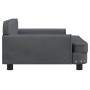 Cama para perros de terciopelo gris oscuro 90x53x30 cm von , Betten für Hunde - Ref: Foro24-171870, Preis: 118,81 €, Rabatt: %