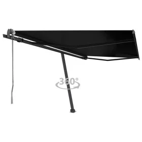 Anthrazitgraue automatische Standmarkise 400x300 cm von vidaXL, Markisen - Ref: Foro24-3069749, Preis: 536,44 €, Rabatt: %