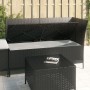 Set de muebles de jardín 3 pzas y cojines ratán sintético negro von , Gartensets - Ref: Foro24-319692, Preis: 235,66 €, Rabat...