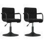 Sillas de comedor giratorias 2 uds terciopelo negro von , Essstühle - Ref: Foro24-334614, Preis: 132,45 €, Rabatt: %