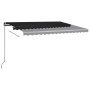 Anthrazitgraue automatische Standmarkise 400x300 cm von vidaXL, Markisen - Ref: Foro24-3069749, Preis: 510,32 €, Rabatt: %