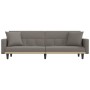 Sofá cama con cojines tela gris taupe by , Sofas - Ref: Foro24-351880, Price: 286,47 €, Discount: %
