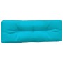 Cojines para palés 2 piezas tela turquesa by , Cushions for chairs and sofas - Ref: Foro24-360754, Price: 93,79 €, Discount: %