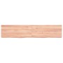 Estante pared madera roble tratada marrón claro 140x30x(2-6) cm von , Regale und Regale - Ref: Foro24-363701, Preis: 46,48 €,...