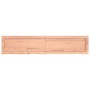 Estante pared madera roble tratada marrón claro 140x30x(2-6) cm von , Regale und Regale - Ref: Foro24-363701, Preis: 46,48 €,...