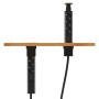SCHÜTTE Regleta de 3 enchufes de forma integrada E1 negro von , Steckdosen - Ref: Foro24-438730, Preis: 54,50 €, Rabatt: %
