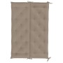 Cojín de banco de jardín tela Oxford taupe 150x(50+50)x7 cm von , Kissen für Stühle und Sofas - Ref: Foro24-315024, Preis: 53...
