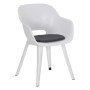 Madison Cojín de asiento Panama 2 unidades gris 39x36 cm by , Cushions for chairs and sofas - Ref: Foro24-442822, Price: 25,8...