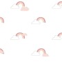 Noordwand Papel pintado Mondo baby Rainbows blanco y rosa by , Painted paper - Ref: Foro24-444883, Price: 24,13 €, Discount: %