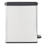 Curver Papelera de pedal estrecha Deco plateada 25 L von , Mülltonnen und Mülltonnen - Ref: Foro24-443832, Preis: 61,81 €, Ra...