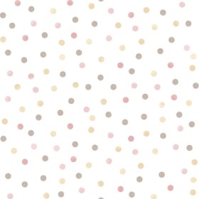 Noordwand Papel pintado Mondo baby Confetti Dots blanco, rosa y marrón de , Papel pintado - Ref: Foro24-444881, Precio: 31,68...