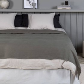 Venture Home Colcha Milo poliéster gris 260x260 cm by , Bedspreads and duvets - Ref: Foro24-444766, Price: 90,37 €, Discount: %