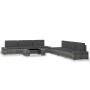 Juego de muebles de jardín 7 piezas ratán sintético gris by , Garden sets - Ref: Foro24-3054602, Price: 620,11 €, Discount: %