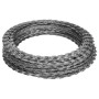 Alambre de espino rollo helicoidal 2 uds acero galvanizado 60 m de , Cadenas, alambre y cuerda - Ref: Foro24-3057513, Precio:...