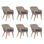 Set de comedor de jardín 7 pzas y cojines ratán sintético gris by , Garden sets - Ref: Foro24-3057814, Price: 910,68 €, Disco...