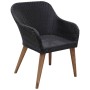 Juego de comedor para jardín 9 piezas ratán sintético negro von , Gartensets - Ref: Foro24-3059485, Preis: 987,15 €, Rabatt: %