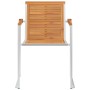 Sillas de jardín con cojines 2 uds madera maciza acacia y acero von , Gartenstühle - Ref: Foro24-3061496, Preis: 240,11 €, Ra...