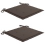 Sillas de jardín con cojines 2 uds madera maciza acacia y acero von , Gartenstühle - Ref: Foro24-3061496, Preis: 240,11 €, Ra...