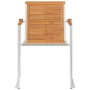 Sillas de jardín con cojines 2 uds madera maciza acacia y acero von , Gartenstühle - Ref: Foro24-3061494, Preis: 259,65 €, Ra...