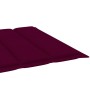 Tumbona con cojín madera maciza de acacia y acero galvanizado by , Loungers - Ref: Foro24-3061551, Price: 262,73 €, Discount: %