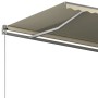 Cream automatic standing awning 400x300 cm by vidaXL, Awnings - Ref: Foro24-3069747, Price: 510,92 €, Discount: %