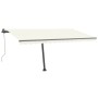 Cream automatic standing awning 400x300 cm by vidaXL, Awnings - Ref: Foro24-3069747, Price: 510,92 €, Discount: %