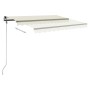 Cream automatic standing awning 400x300 cm by vidaXL, Awnings - Ref: Foro24-3069747, Price: 510,92 €, Discount: %