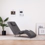 Diván de masaje con almohada de cuero artificial gris von , Tagesbetten - Ref: Foro24-281288, Preis: 268,43 €, Rabatt: %