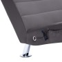 Diván de masaje con almohada de cuero artificial gris von , Tagesbetten - Ref: Foro24-281288, Preis: 268,43 €, Rabatt: %