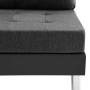 Sofá seccional de cuero sintético negro by , Sofas - Ref: Foro24-287203, Price: 1,00 €, Discount: %